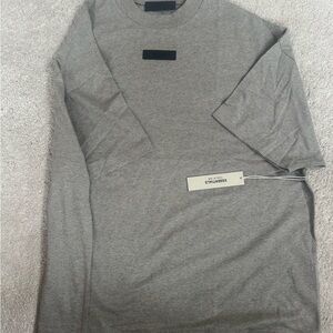 Essentials Heather Gray Men's Tee